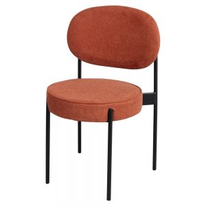 silla comedor diseño tapizada tela