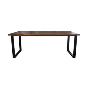 mesa salon industrial de madera