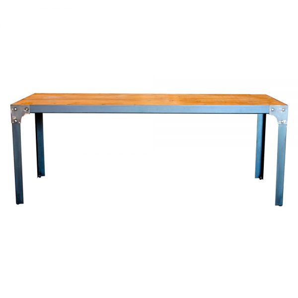 mesa grande de comedor de madera