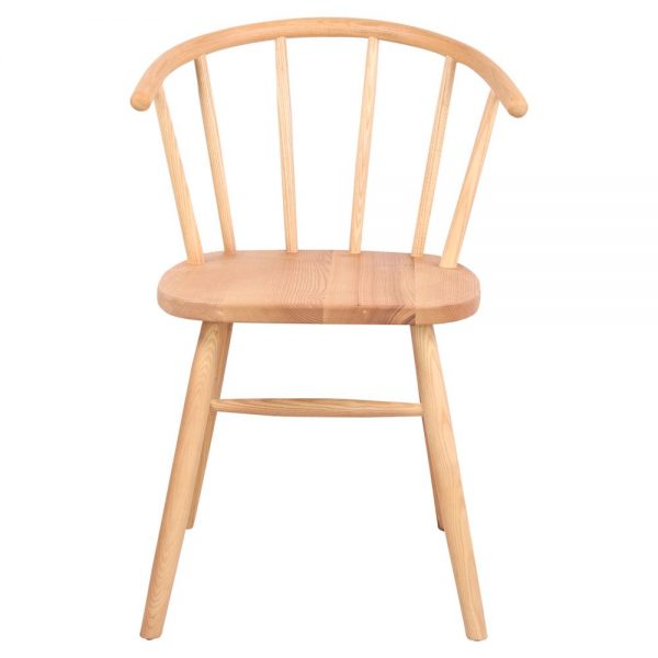 silla estilo nordico madera natural