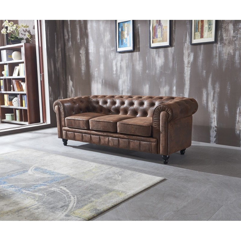New Trend Concepts Newtrend Concepts Chester Seat Italian Leather Sofa |  zviz.co.il