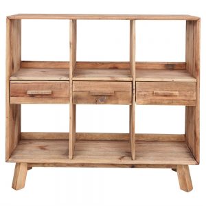 mueble para cubiertos de madera